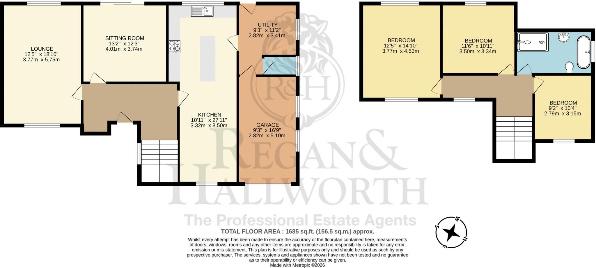 Mossy Lea Road, Wrightington, WN6 9RD floorplan