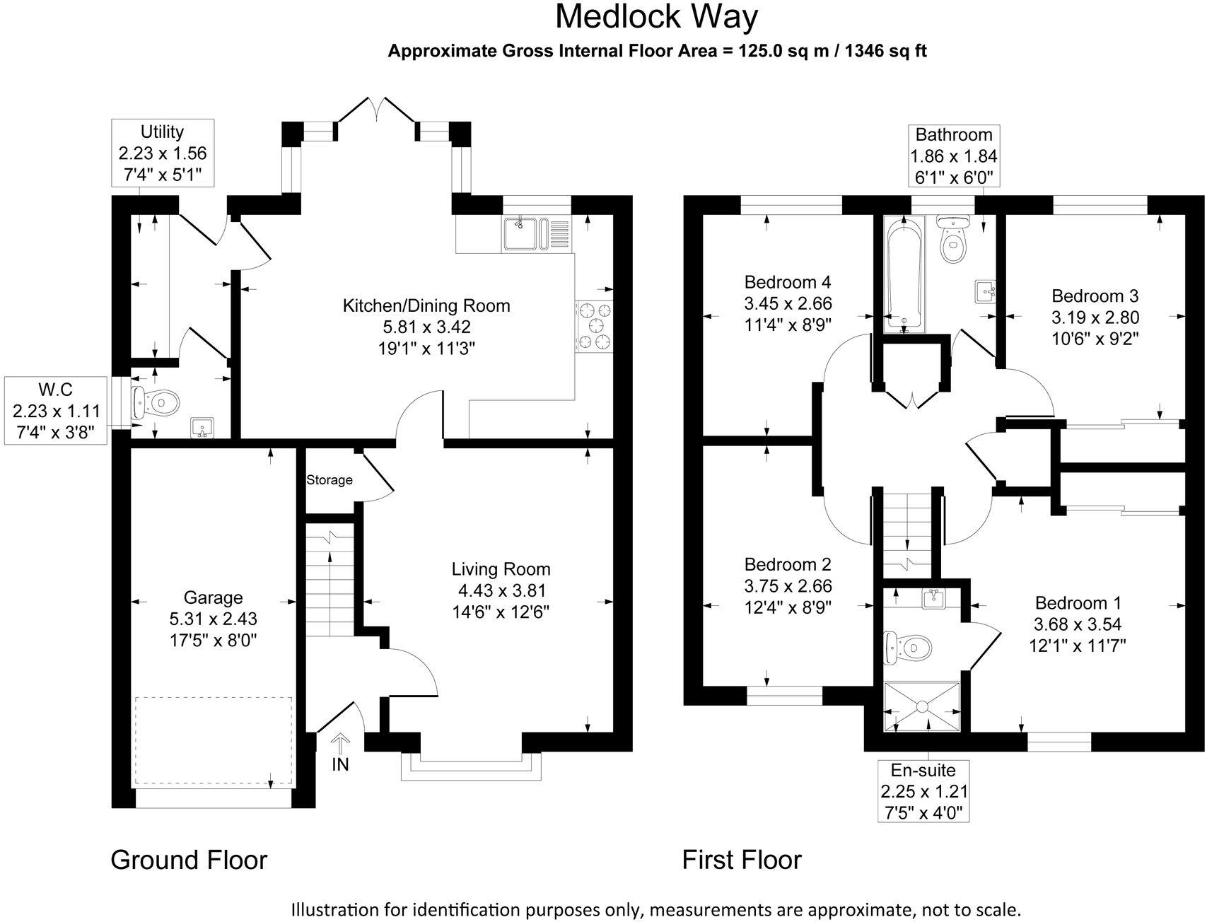 Medlock Way, Clitheroe, BB7 floorplan