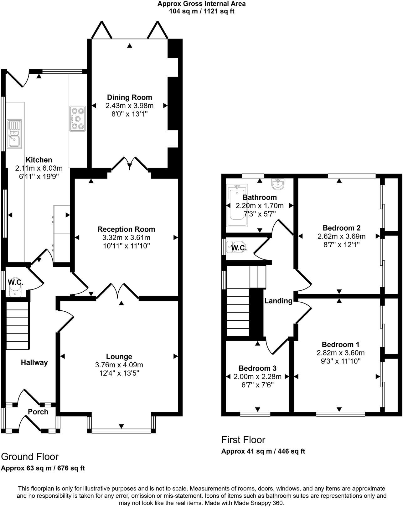Chalford Oaks, Acklam floorplan