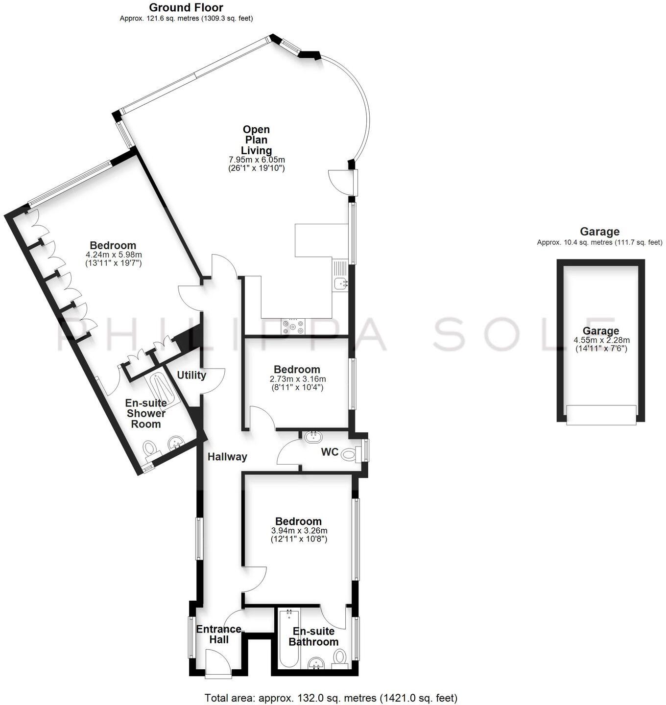 Canford Court, Cliff Drive, Canford Cliffs, Poole, BH13 floorplan