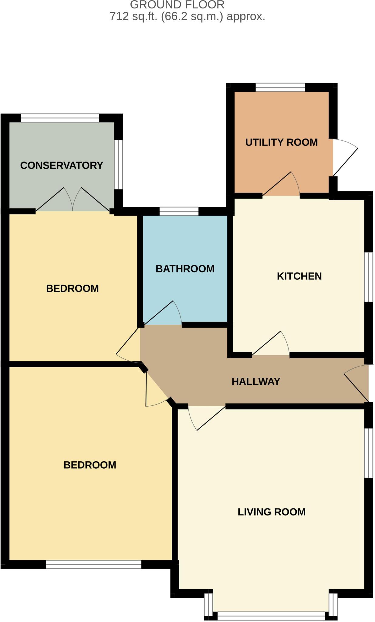 Patterdale Road, Woodley floorplan