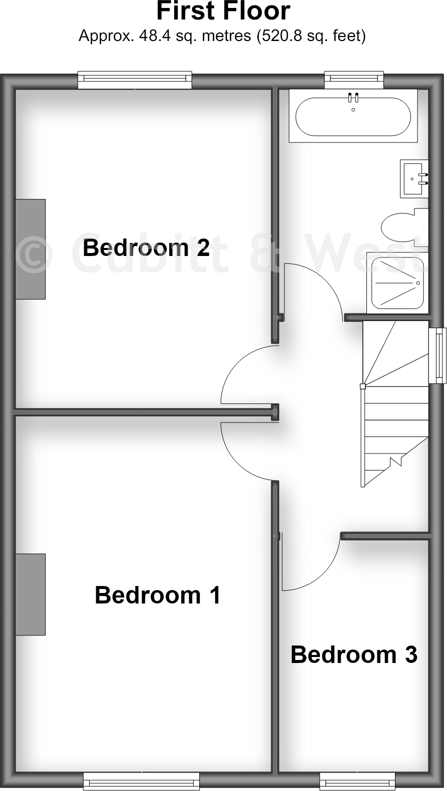 Reigate Road, Epsom, Surrey floorplan