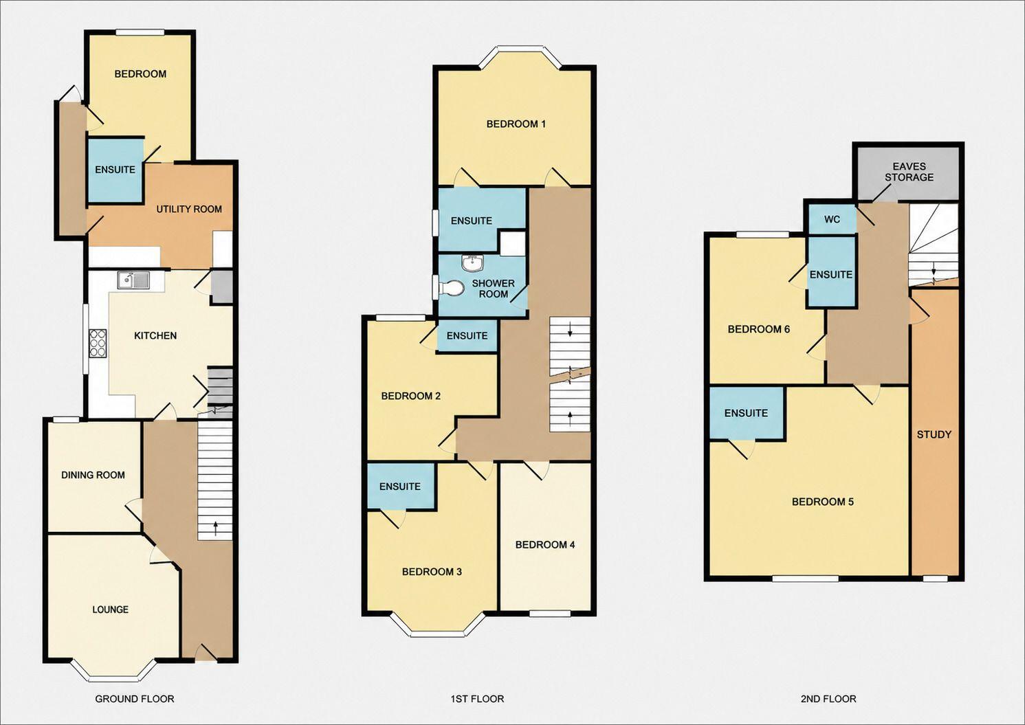 Norman Road, Paignton floorplan
