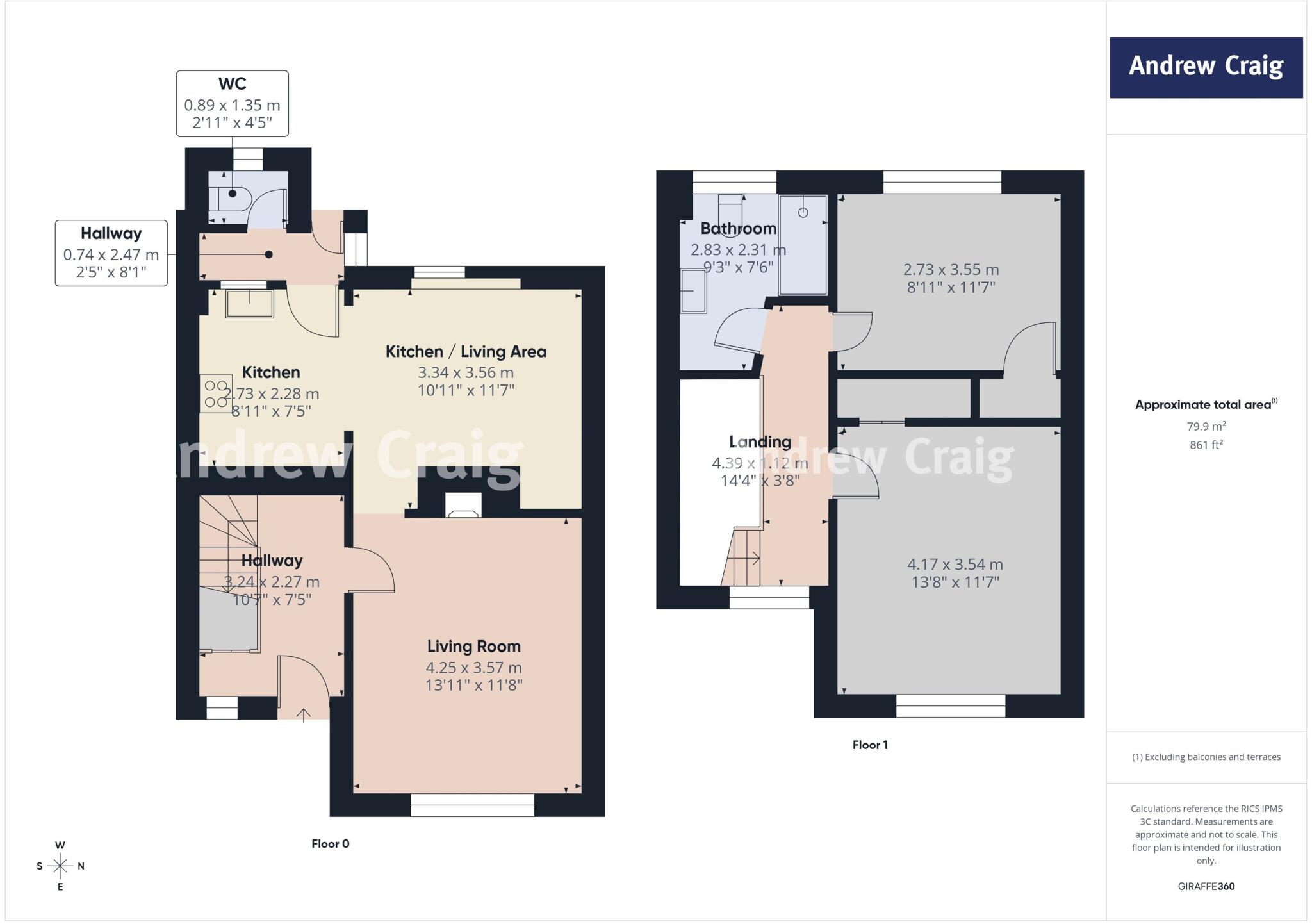 Elgin Place, Birtley floorplan