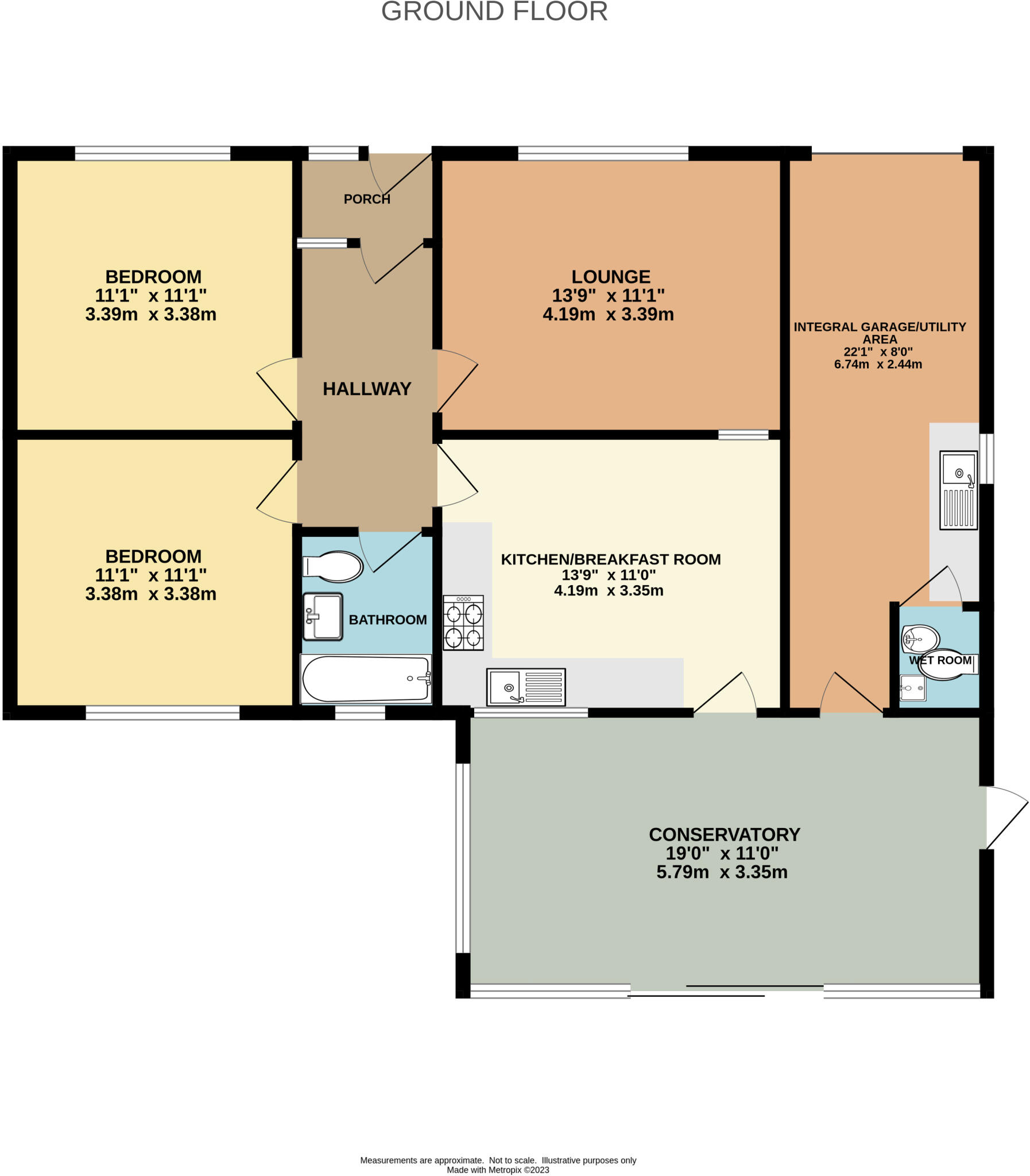 38  Rosedale Lane, Port Mulgrave, North Yorkshire, TS13 5LB floorplan