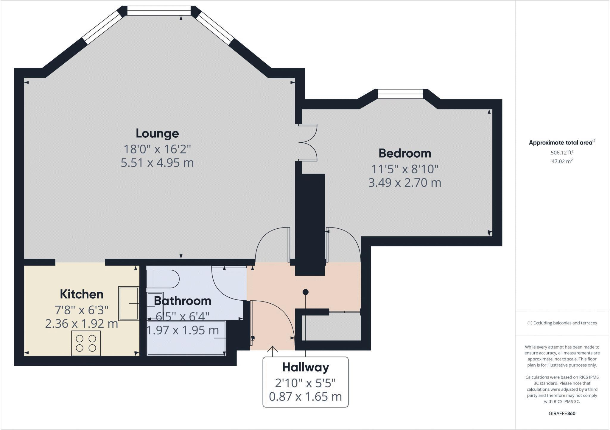 Higher Warberry Road, Torquay floorplan