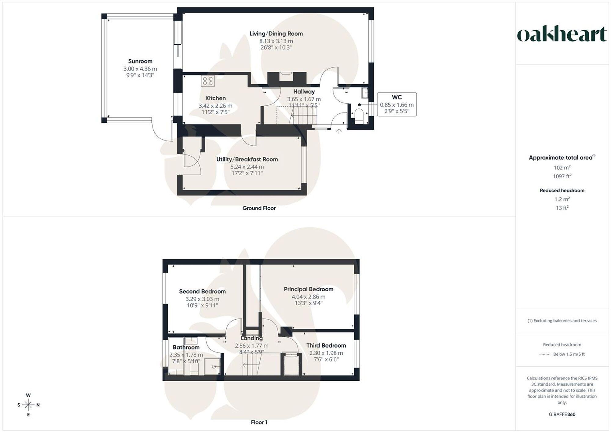 Thornwood Close, West Mersea, CO5 floorplan