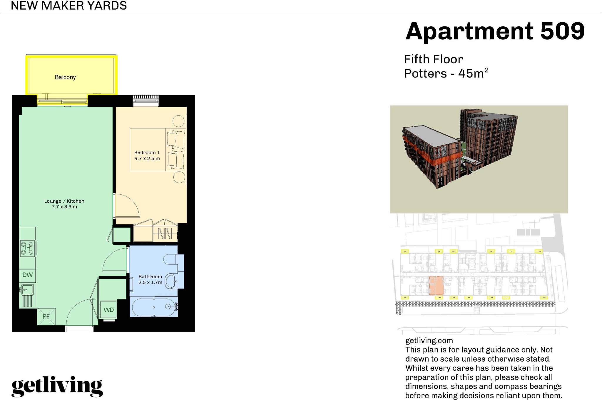 New Maker Yards floorplan