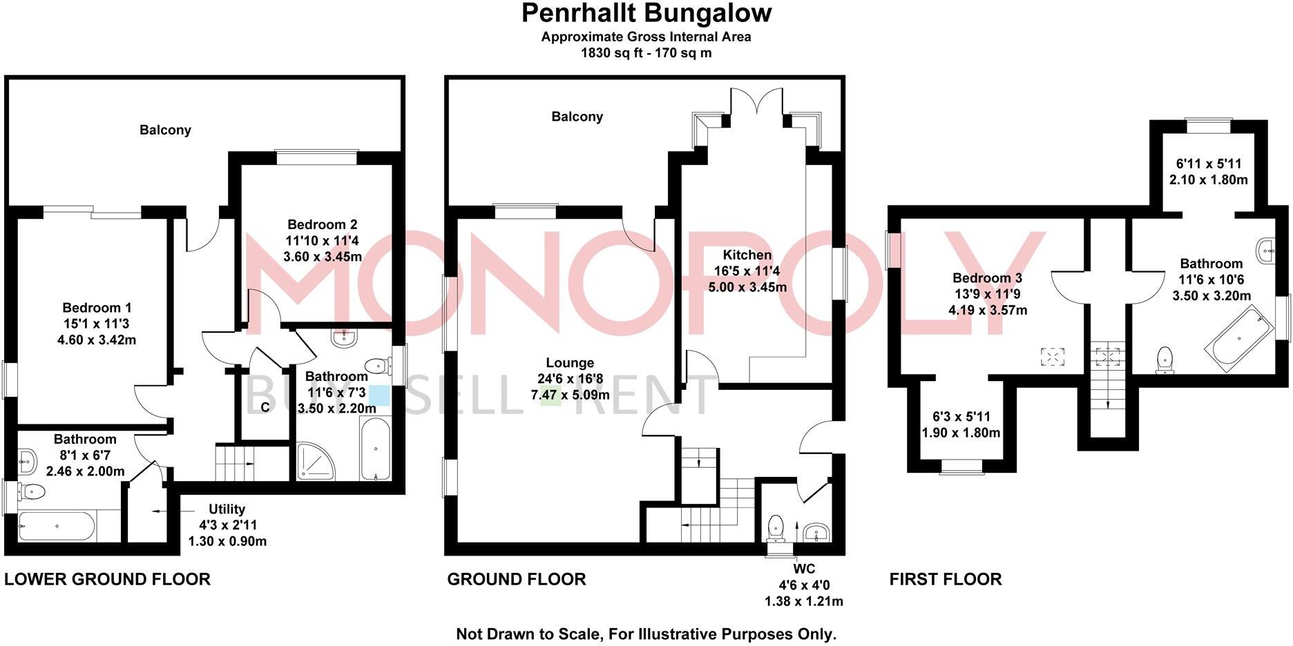 Aberamffra Road, Barmouth floorplan