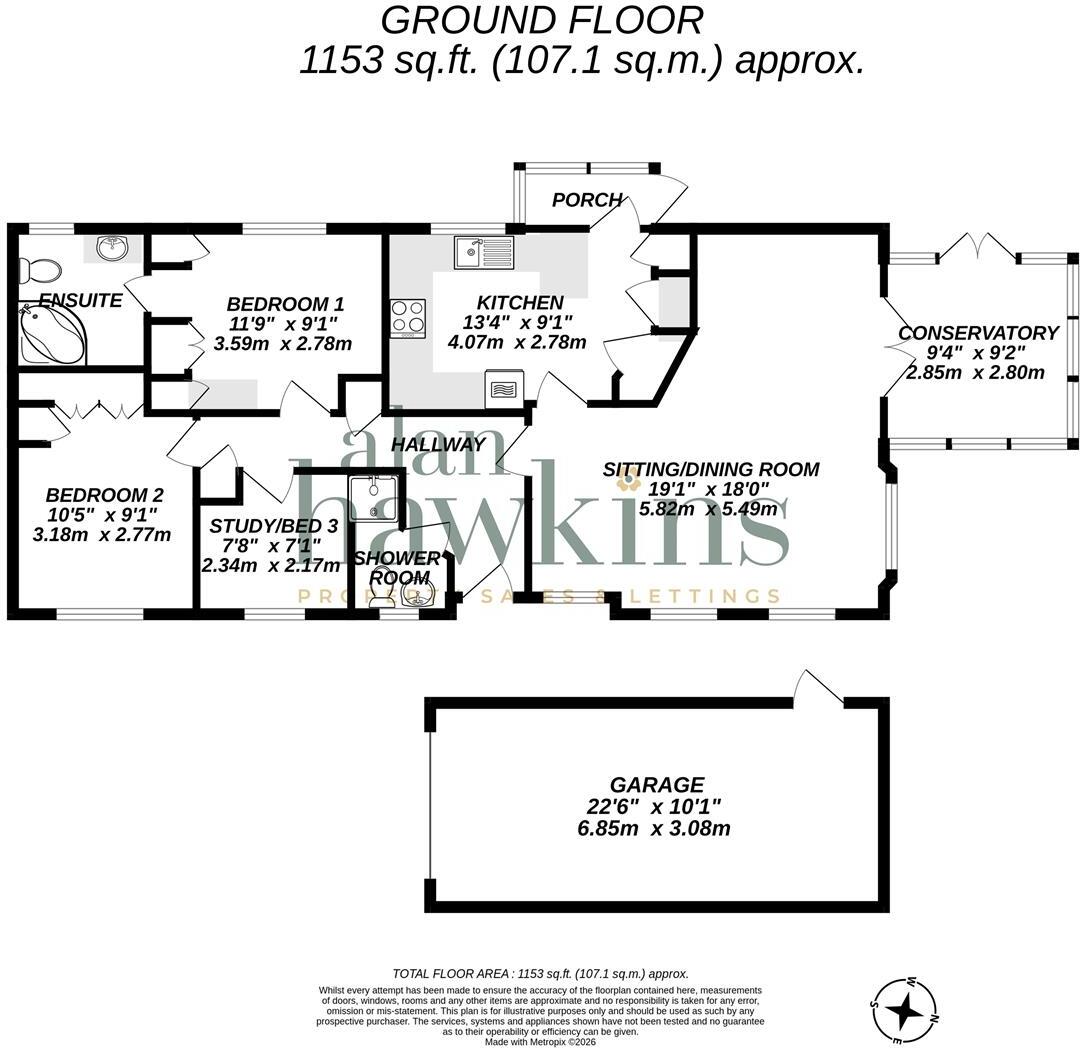 Lillybrook Estate, Lyneham SN15 4 floorplan