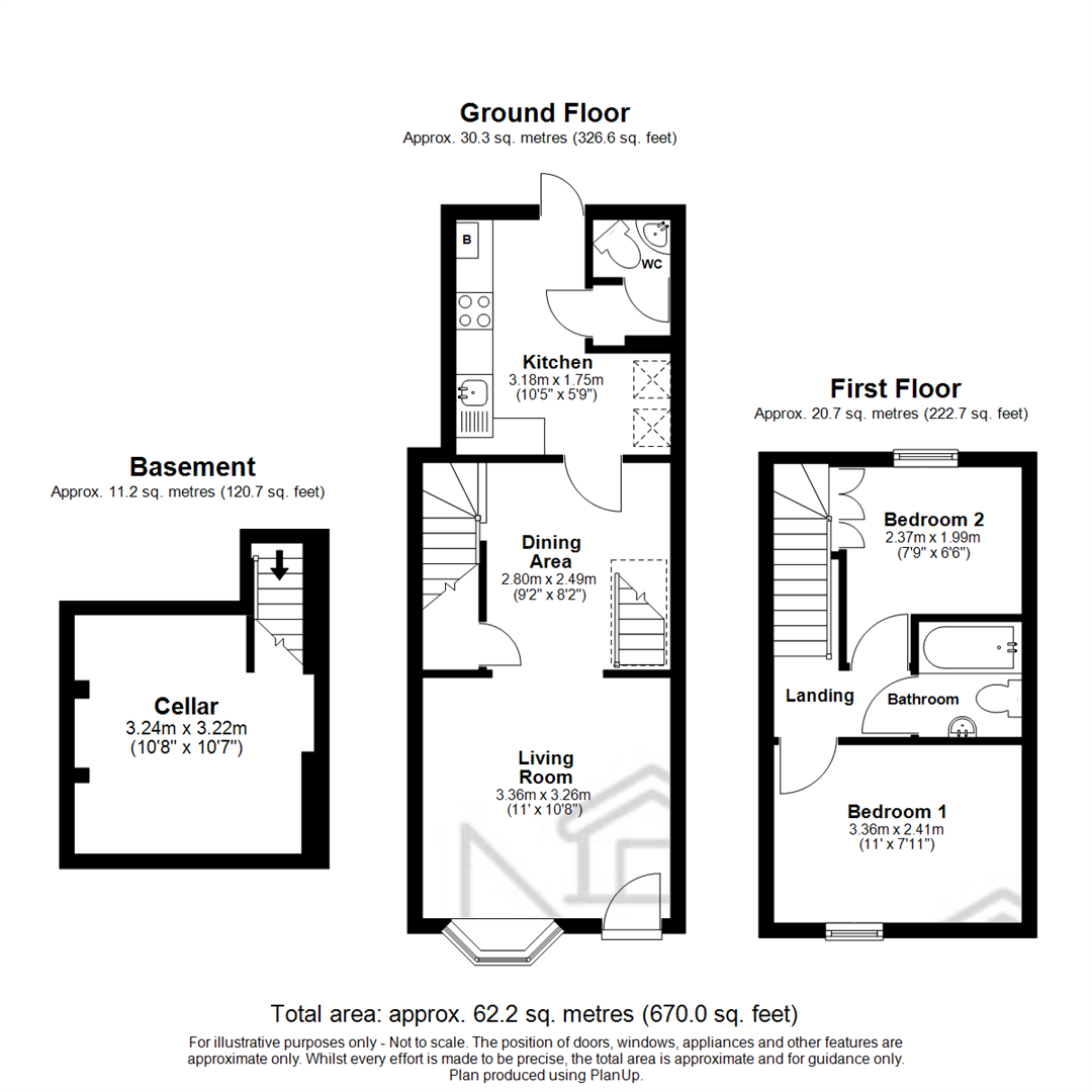Hitchin Street, Biggleswade floorplan