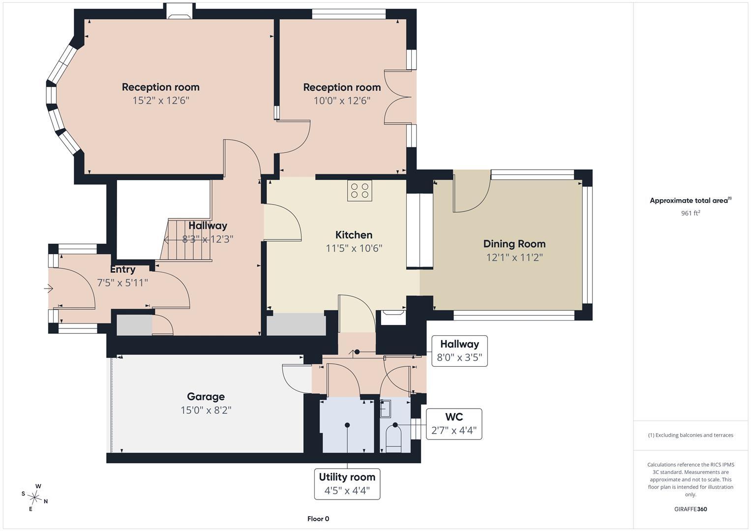 Madeira Avenue, Whitley Bay floorplan