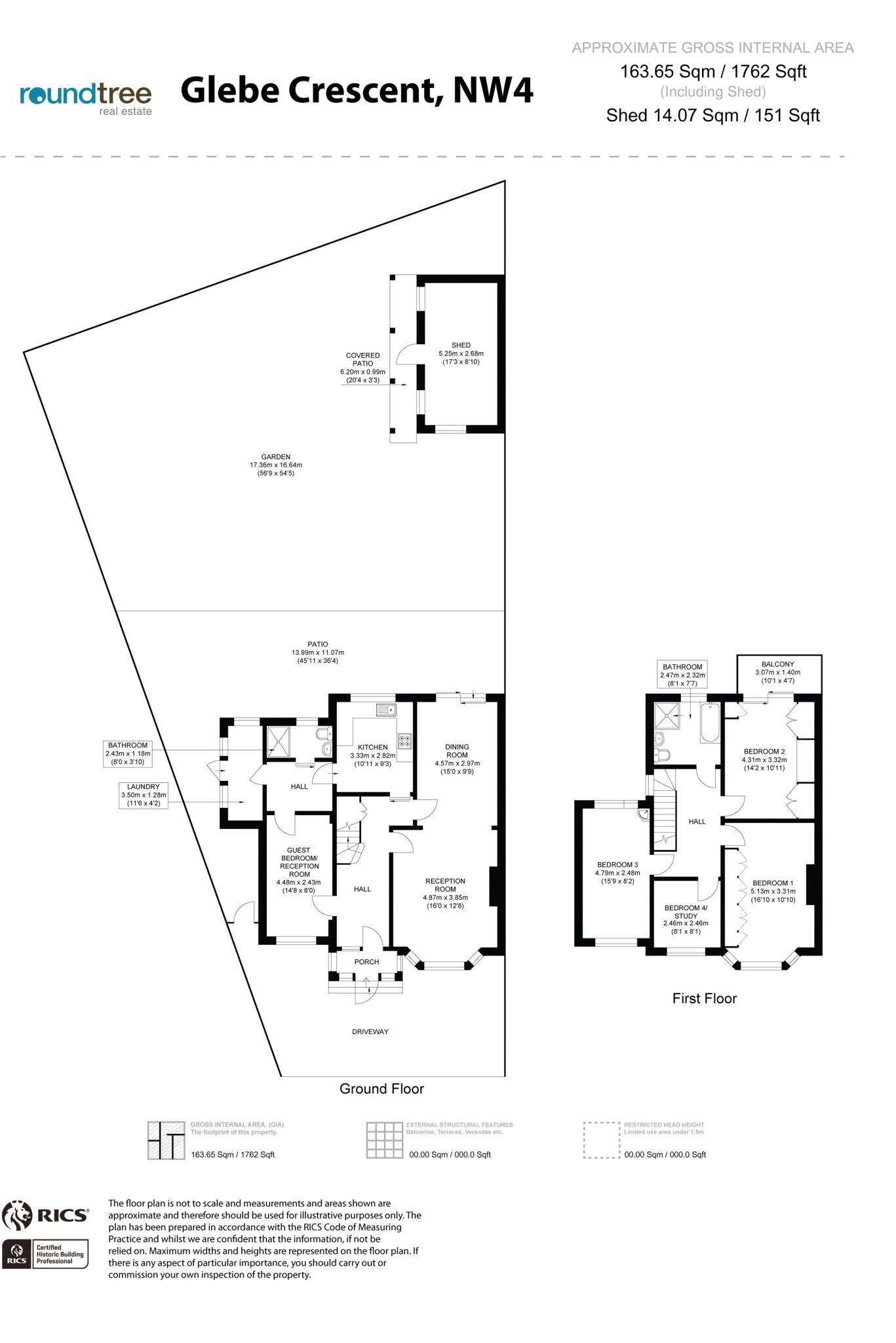 Glebe Crescent floorplan