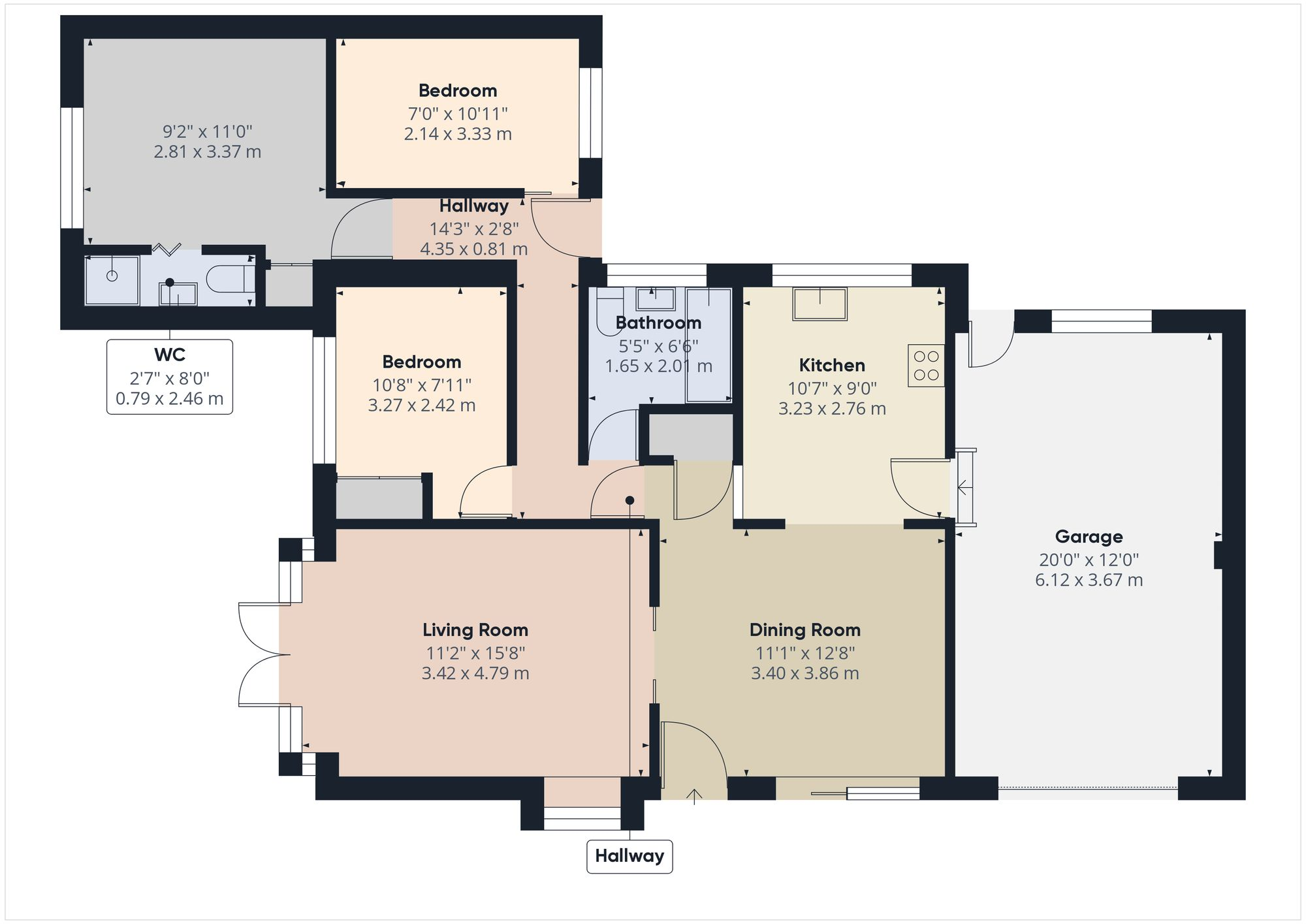 Scafell Drive, Kendal, LA9 floorplan