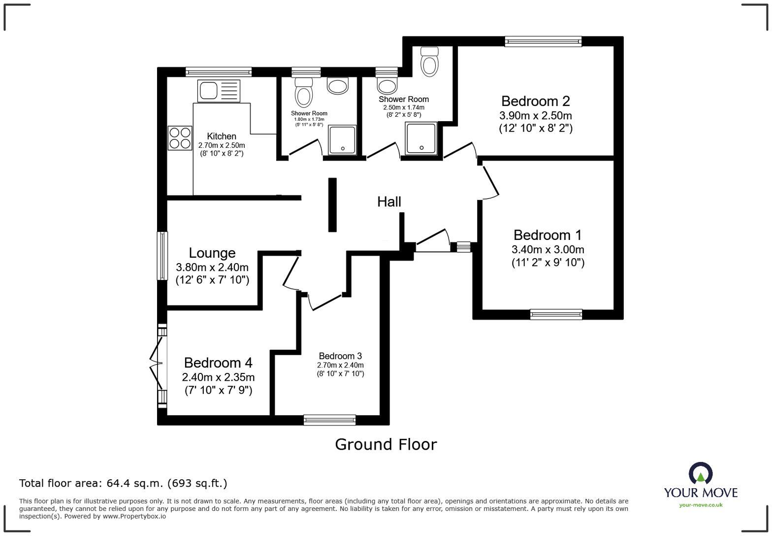 Gillon Mews, Canterbury, Kent, CT1 floorplan
