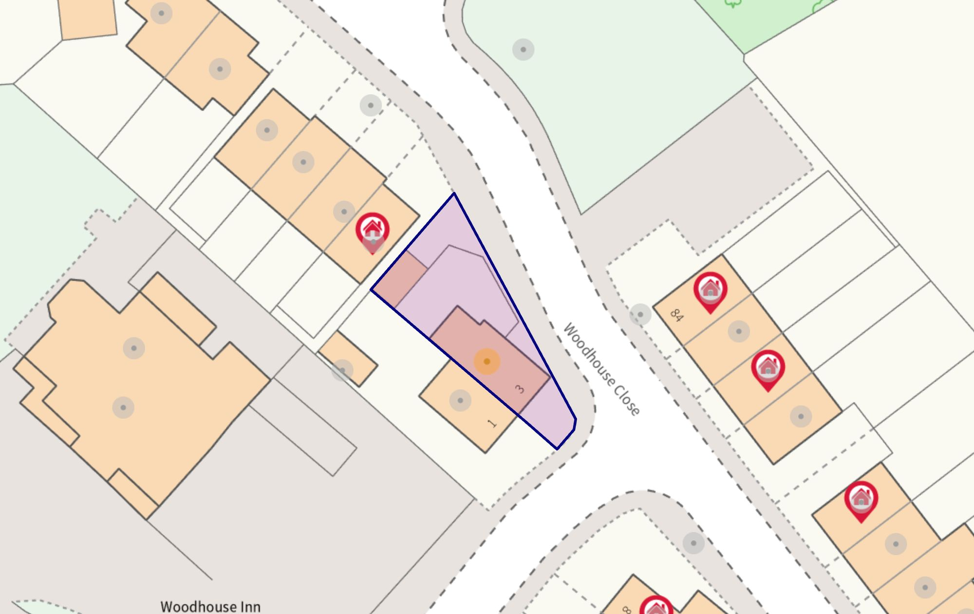 Woodhouse Close, Rhodesia, S80 floorplan