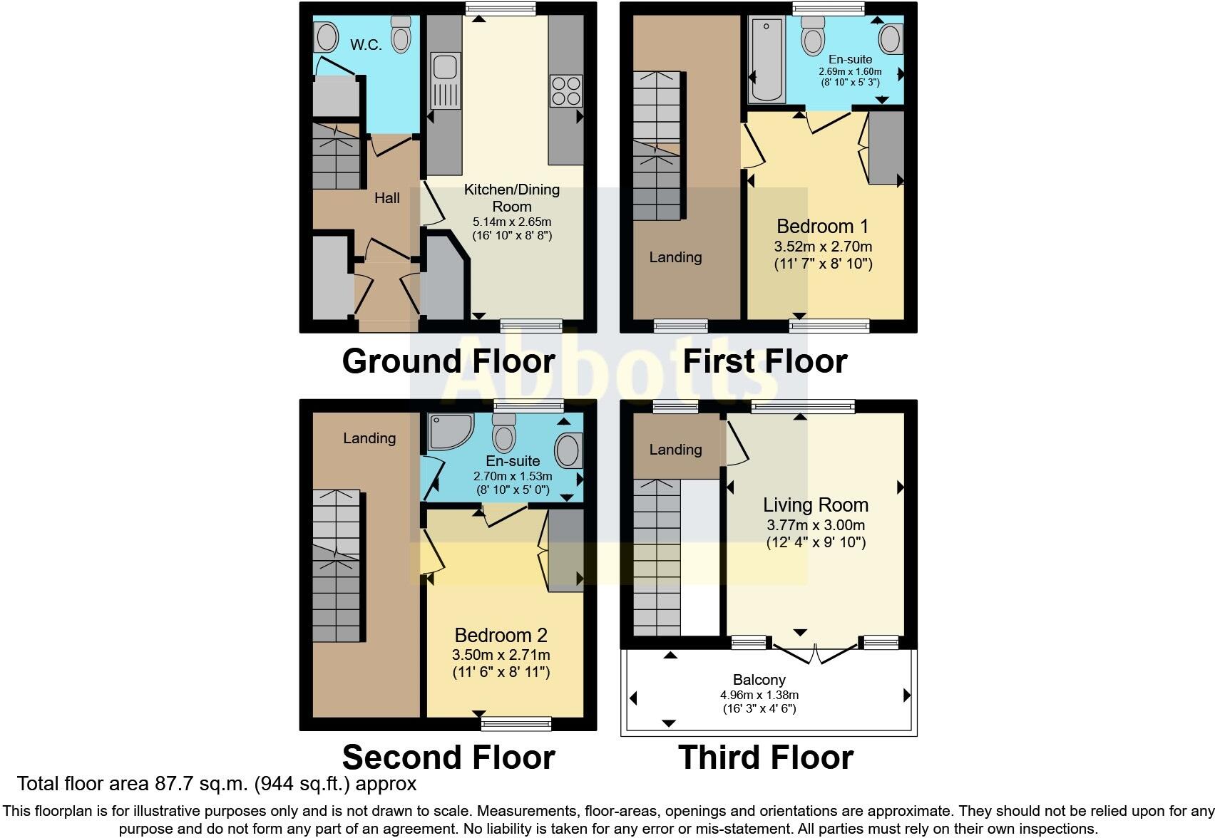 Union Road, Cambridge floorplan