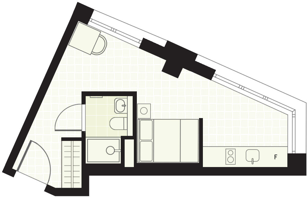 Wood Lane, London floorplan