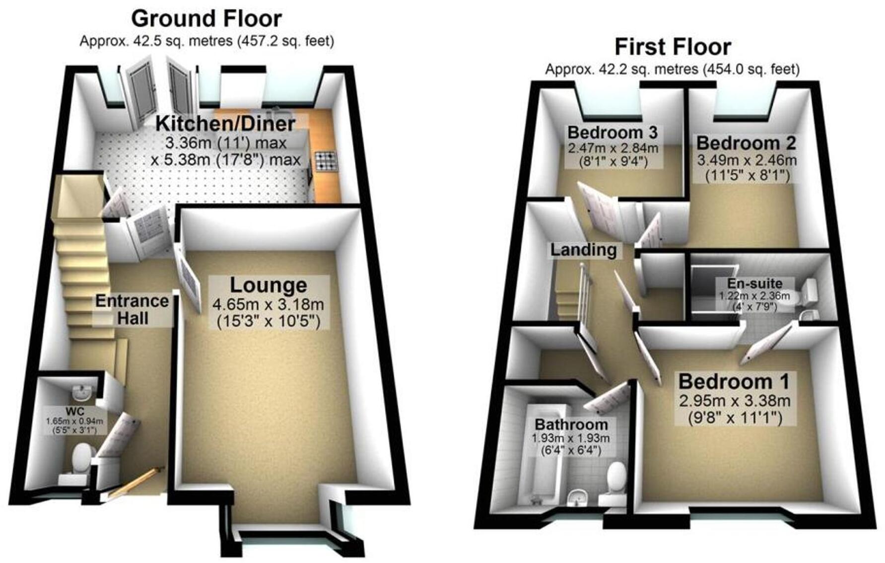 Haystack Close, Wellingborough, NN8 floorplan