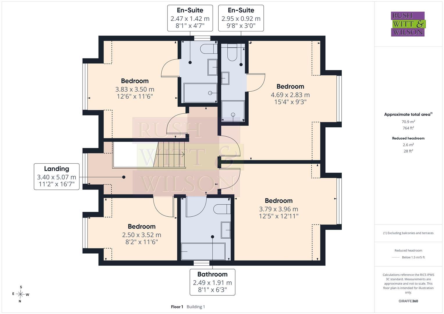 Heath Road, Appledore floorplan