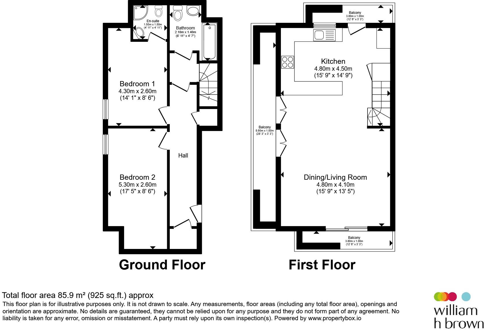 Watkin Road, Leicester floorplan