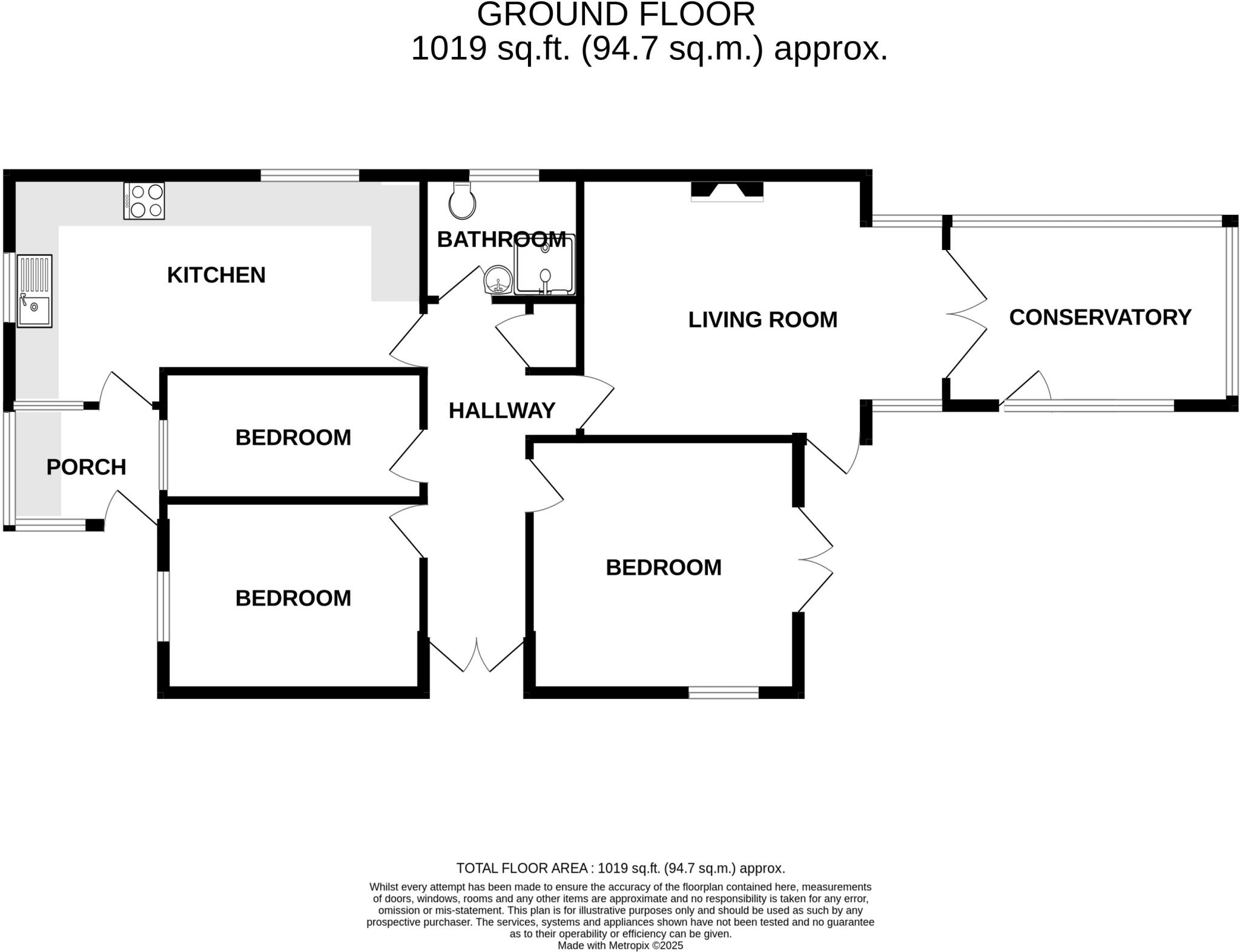 Helston Road, Germoe, Cornwall floorplan
