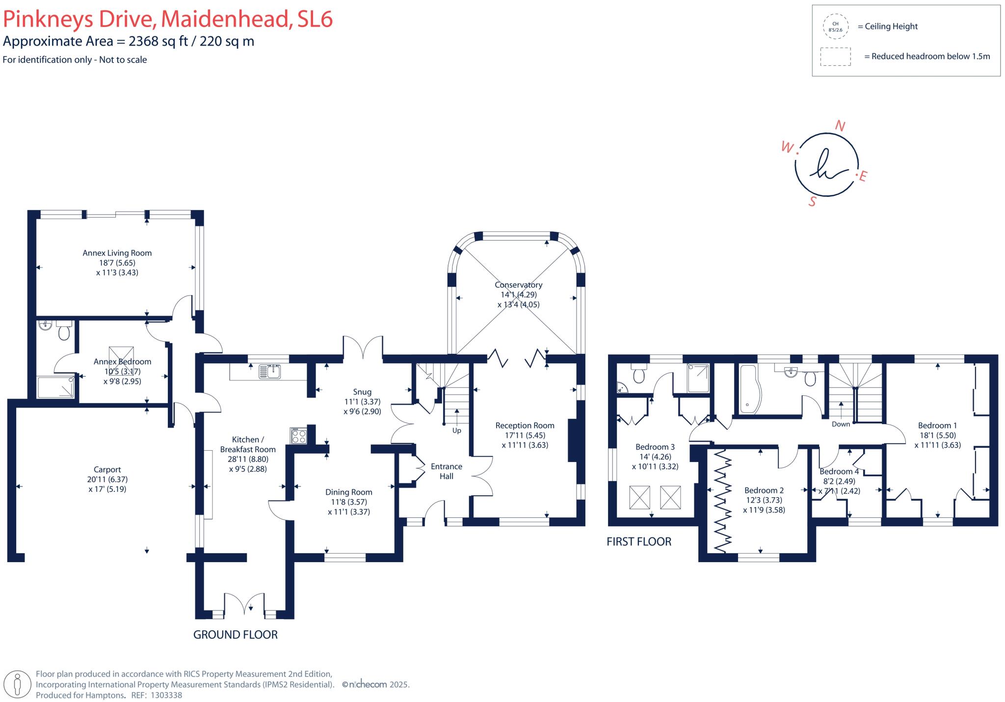 Pinkneys Drive, Pinkneys Green, Maidenhead, SL6 floorplan