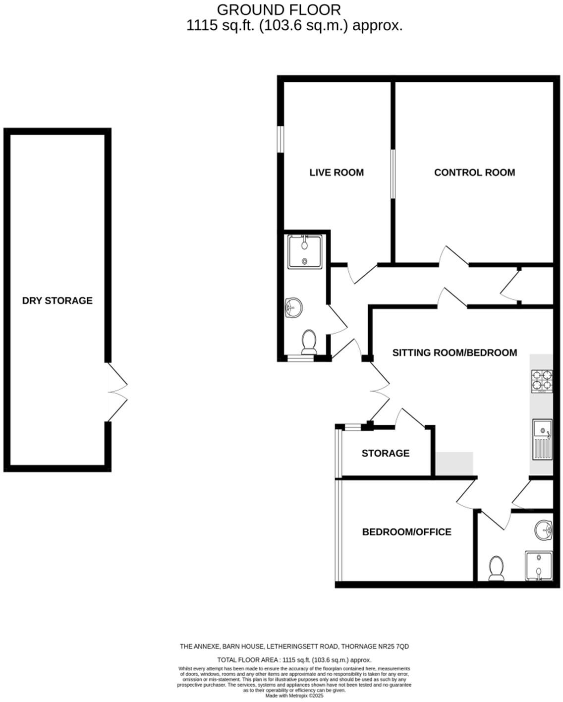 Letheringsett Road, Thornage floorplan