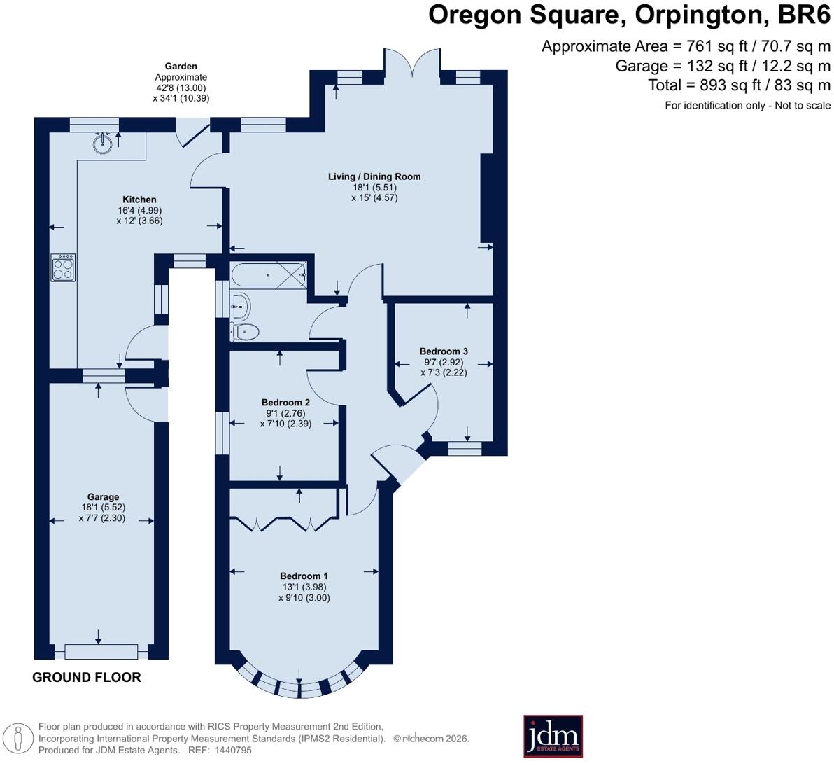 Oregon Square, Orpington, BR6 floorplan
