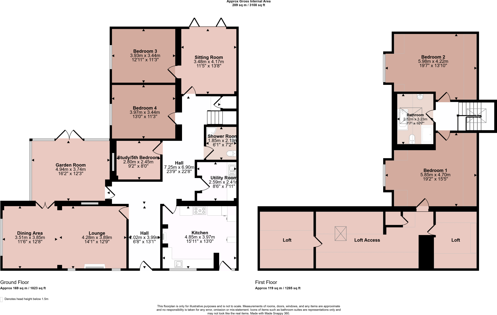 Main Street, Newtown Linford, Leicestershire floorplan