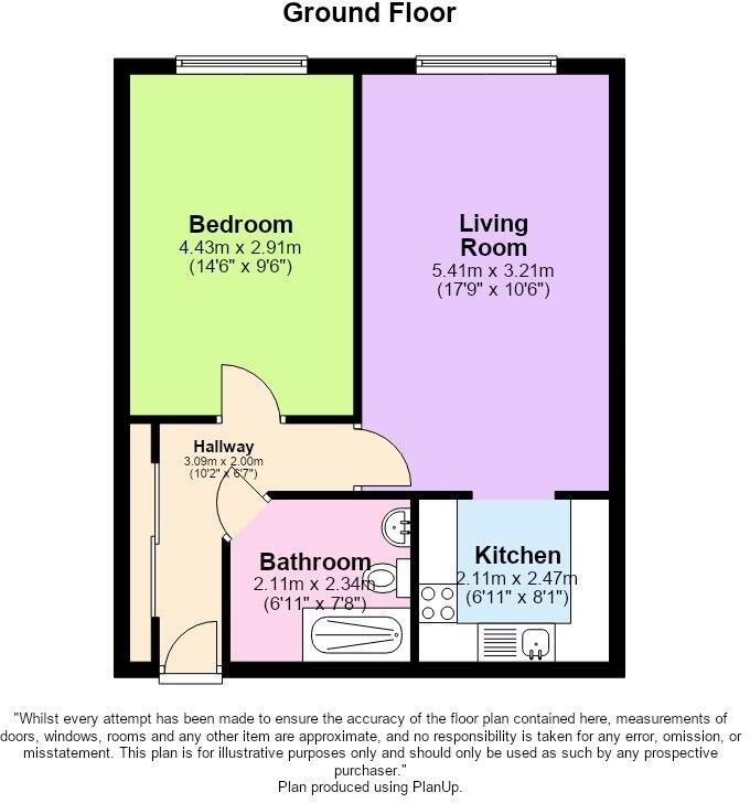 Lord Street, Southport, PR8 1QD floorplan