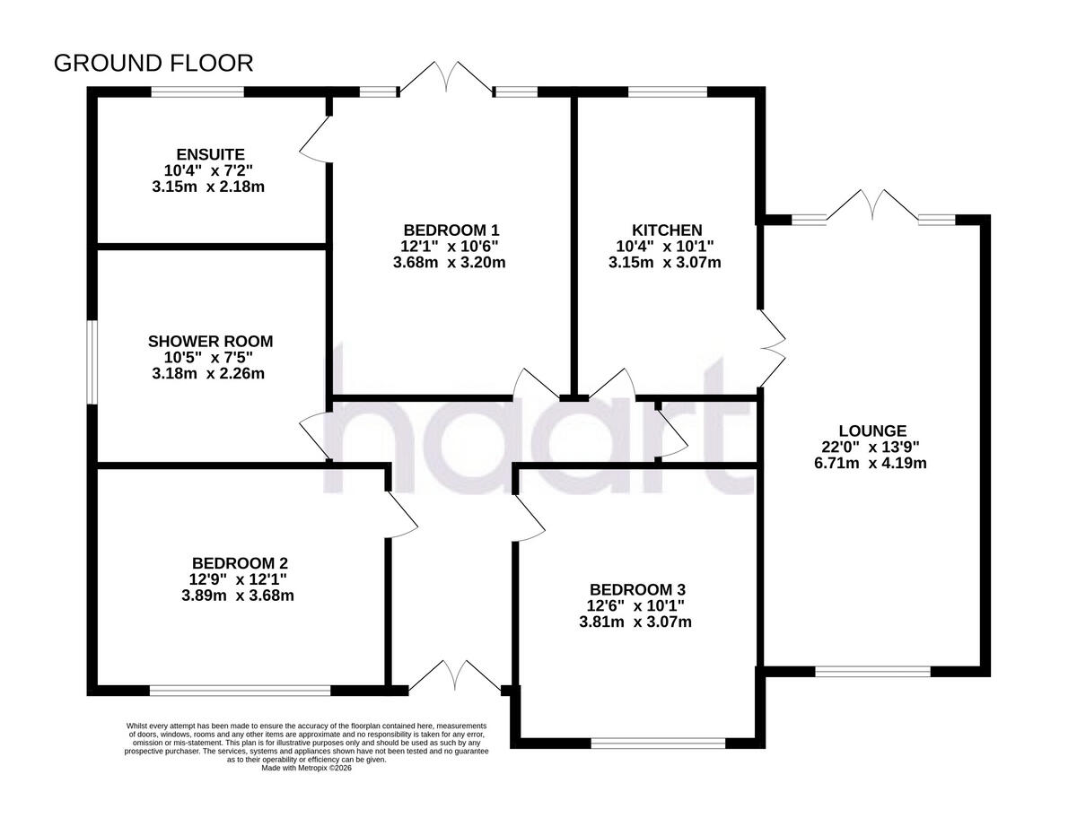 Woodland Close, Longfield floorplan
