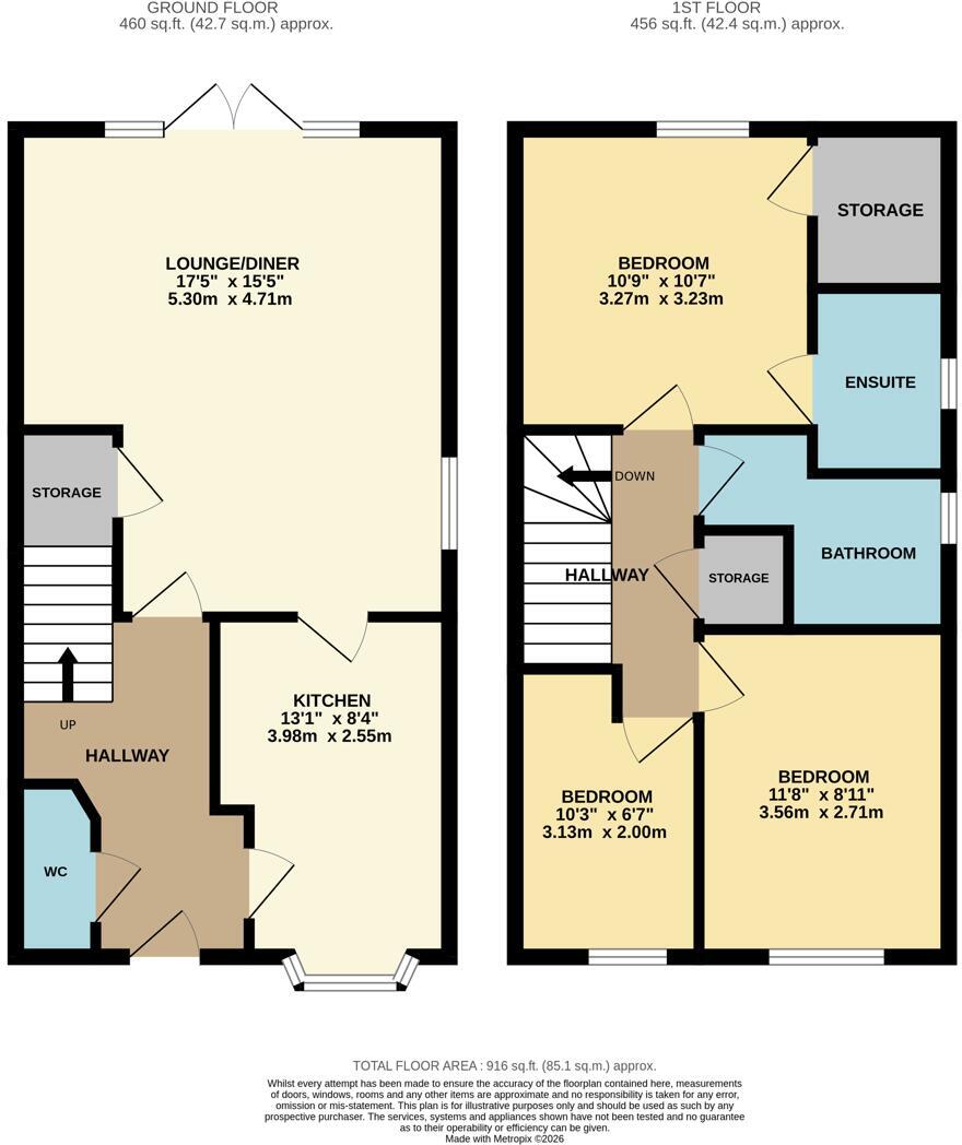 Pembrey Close, Burton Latimer, Kettering floorplan