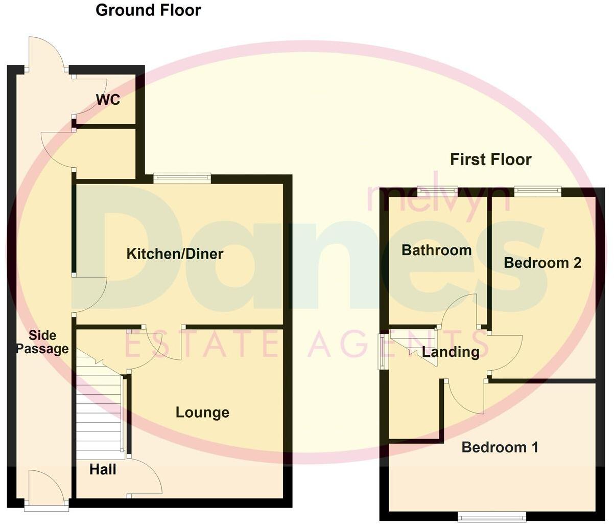 Hollywood Lane, Hollywood floorplan