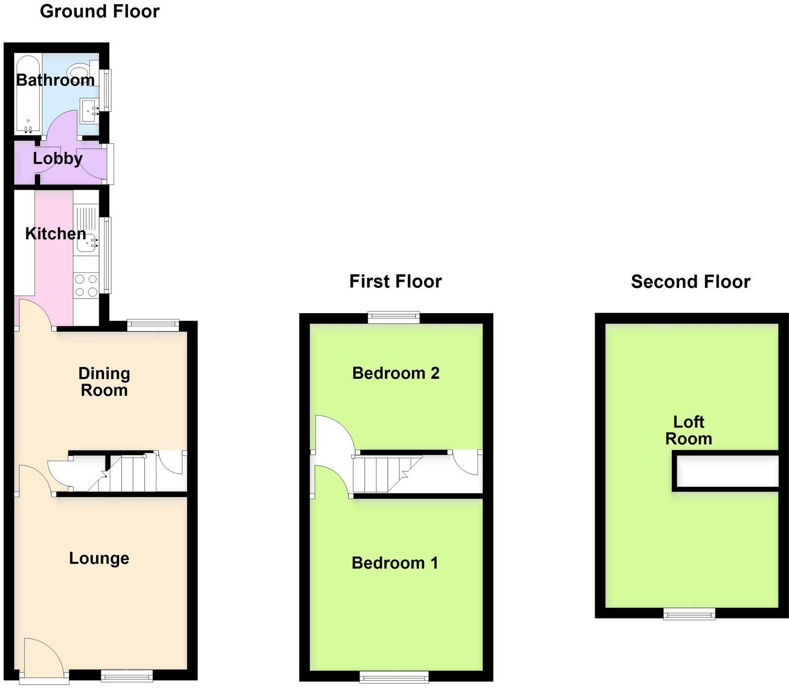 The Newarke, Leicester, LE2 floorplan
