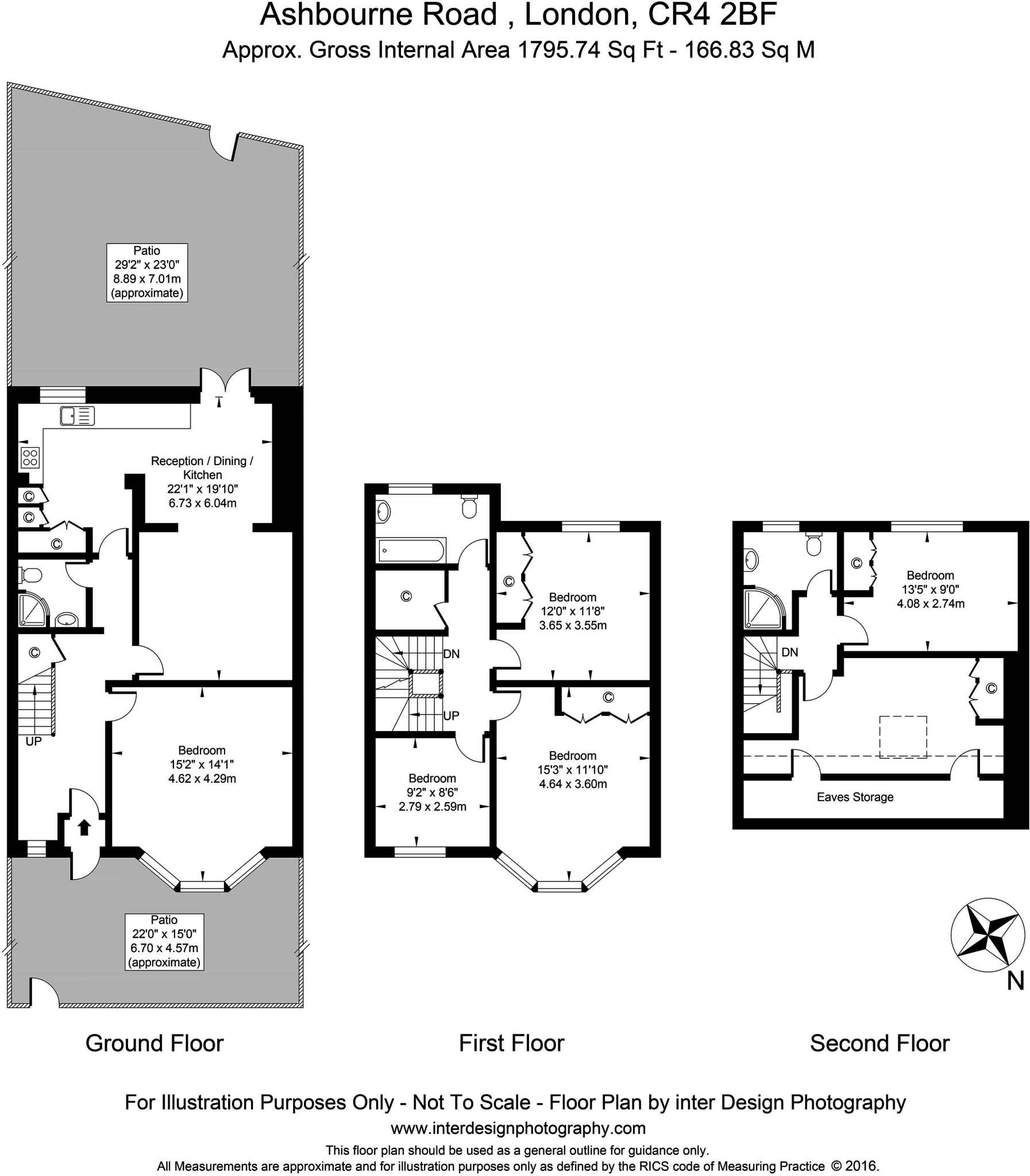 Ashbourne Road, Mitcham floorplan