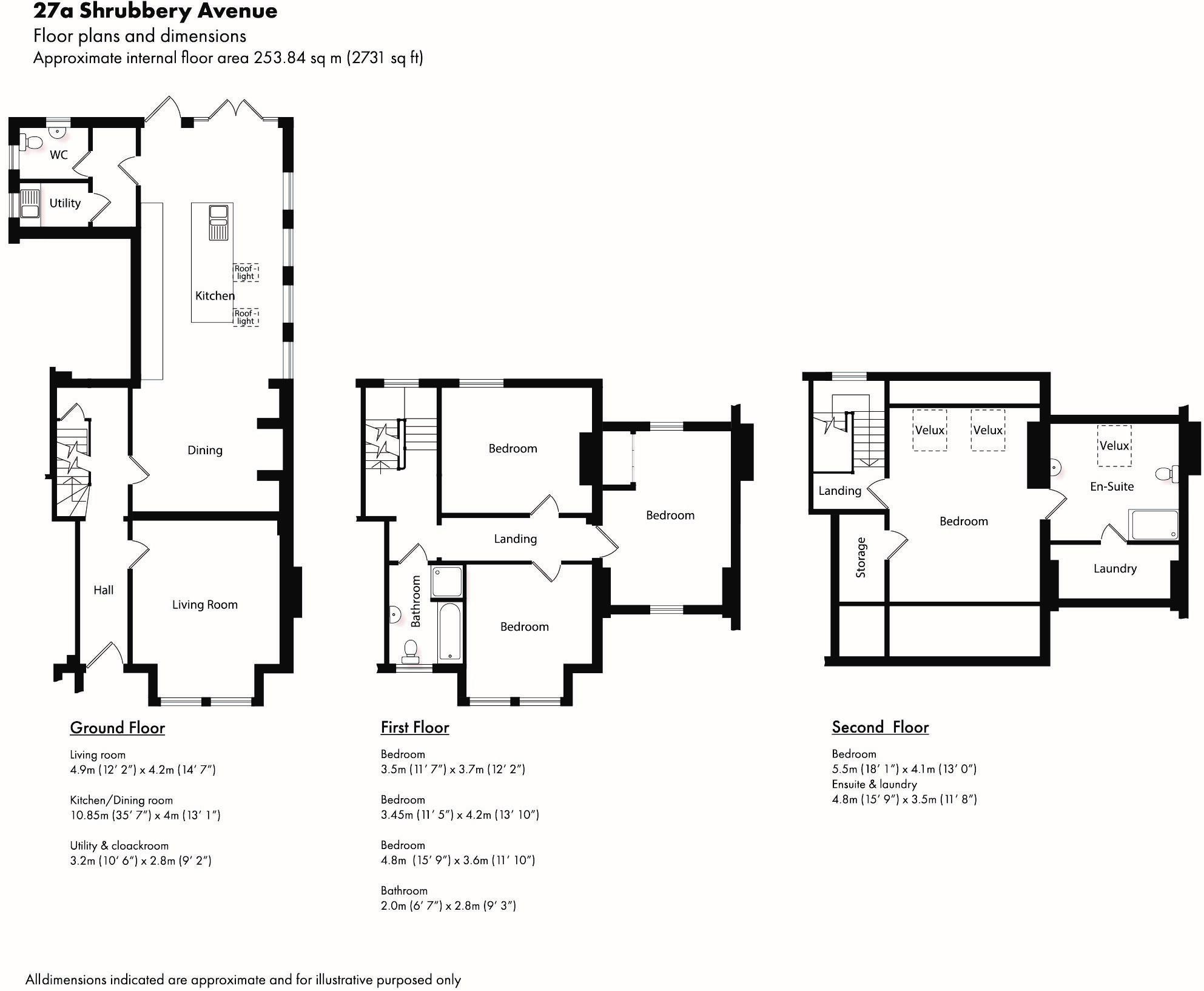 Shrubbery Avenue, Worcester, Worcestershire, WR1 floorplan