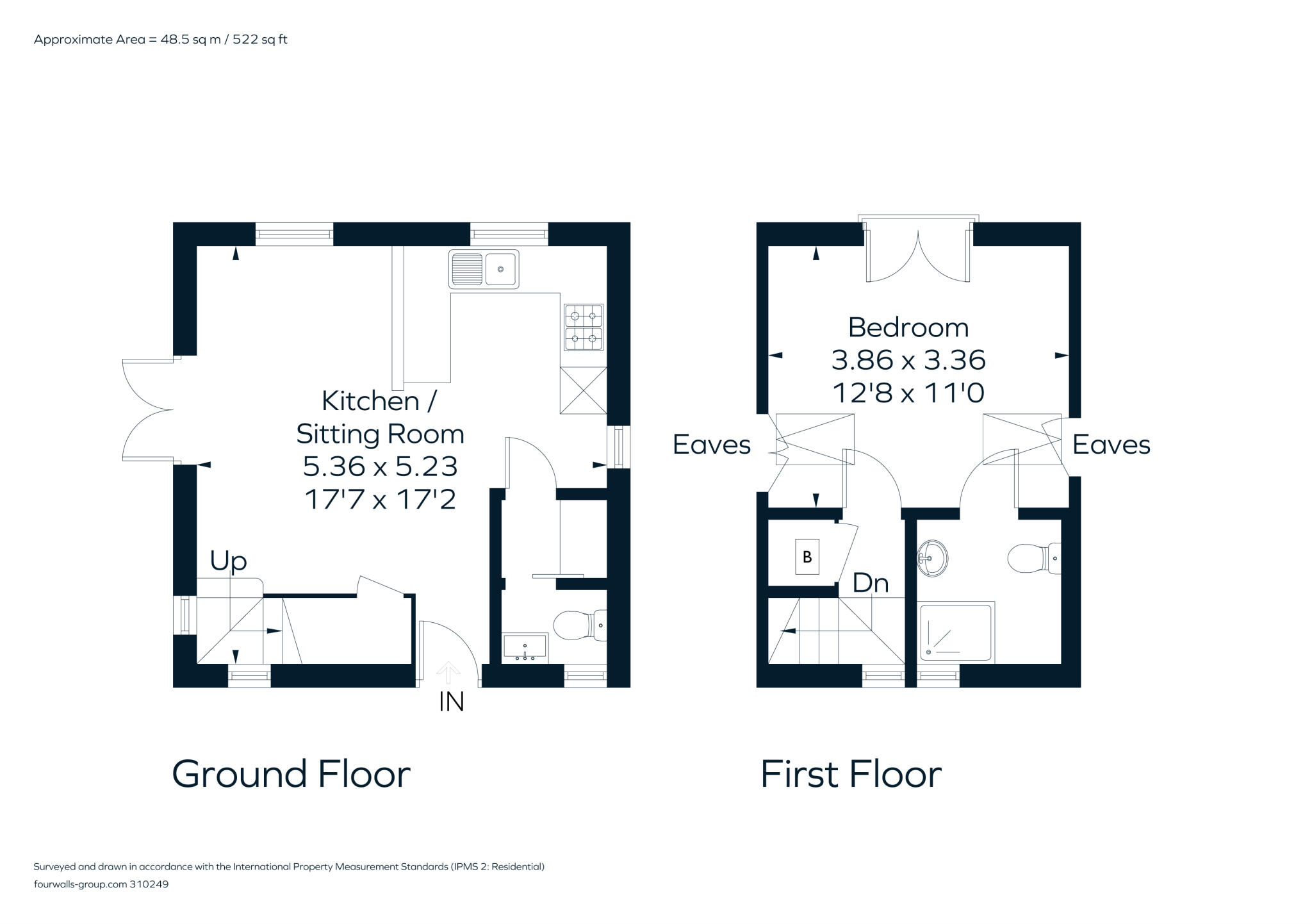 Woodstock Road Oxford OX2 floorplan