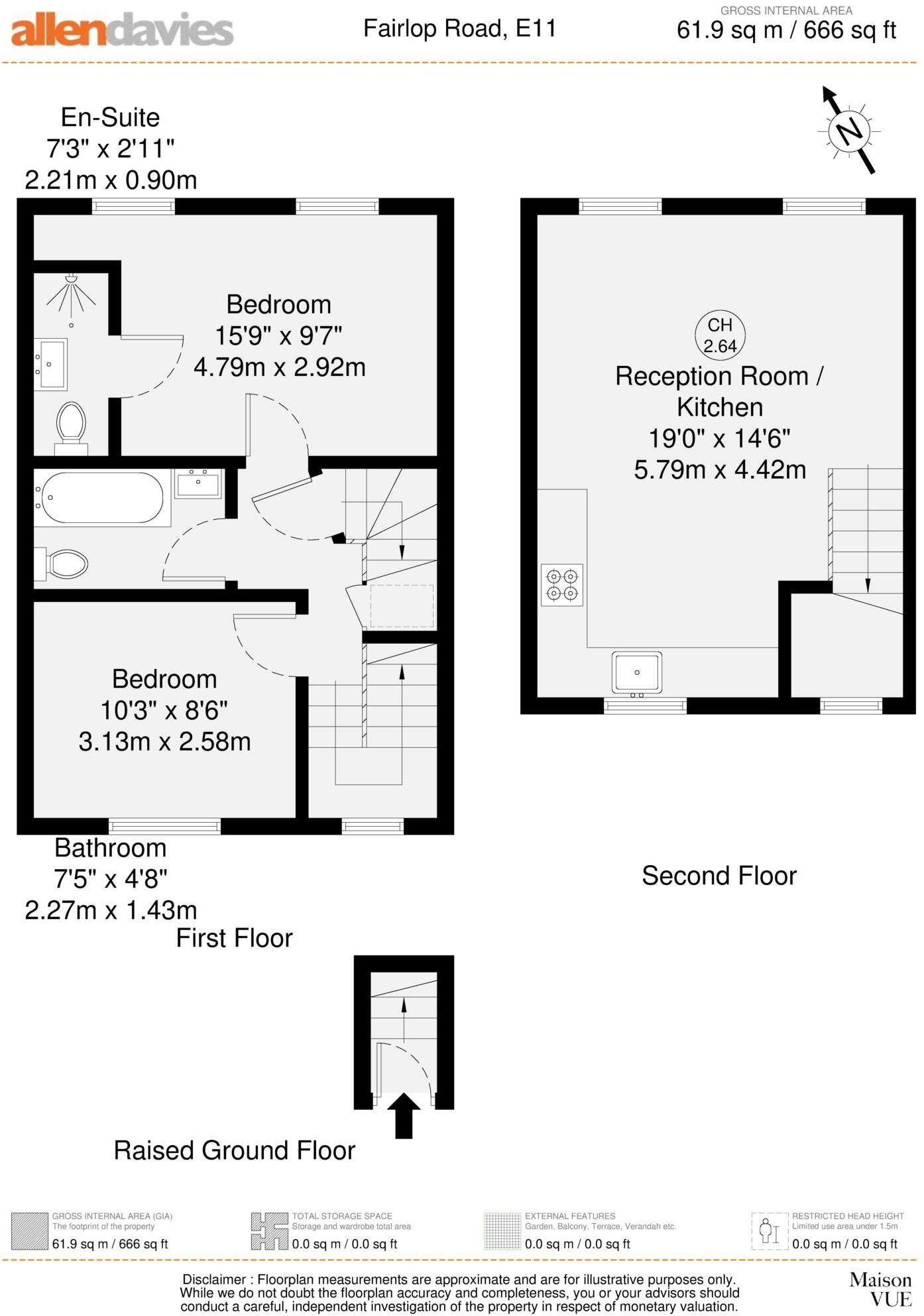 Fairlop Road, London, E11 floorplan