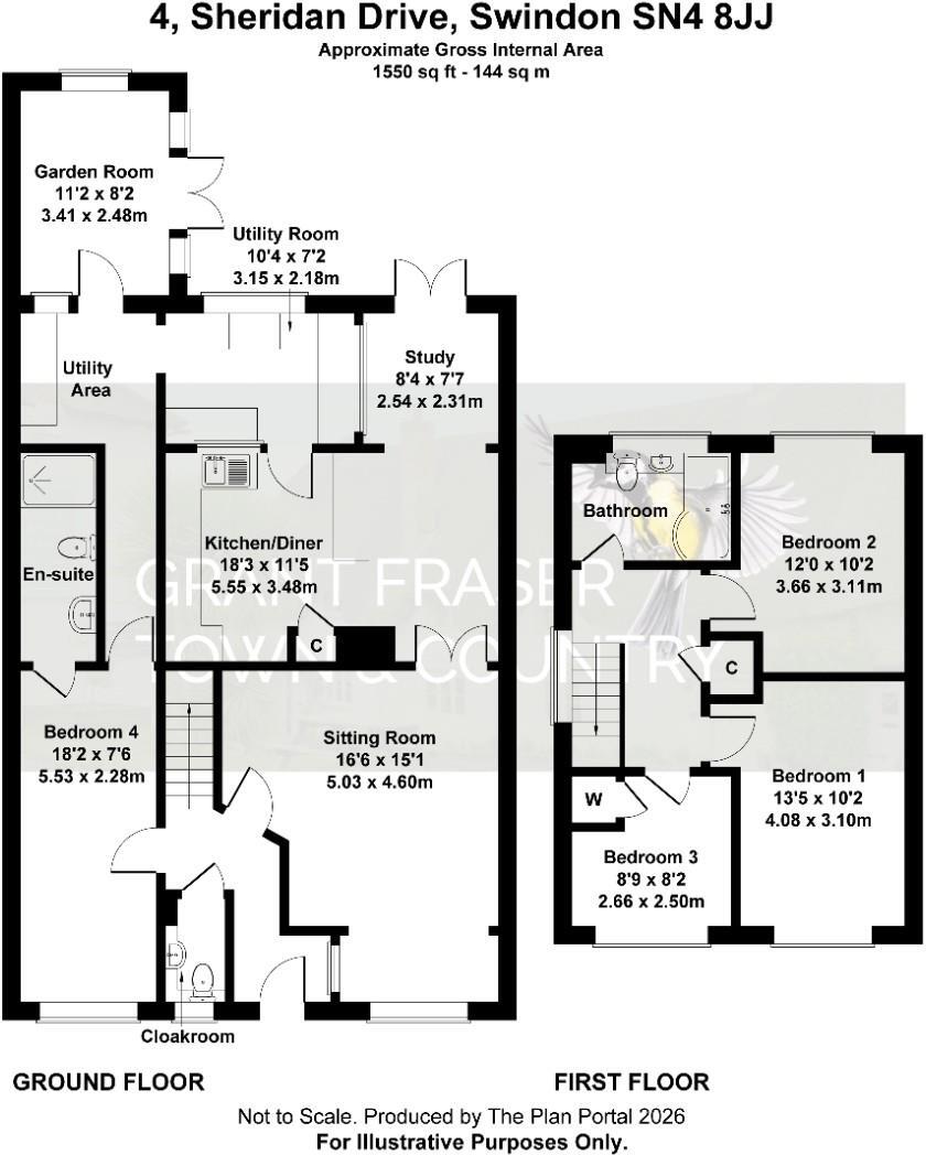Sheridan Drive, Royal Wootton Bassett, Wiltshire floorplan