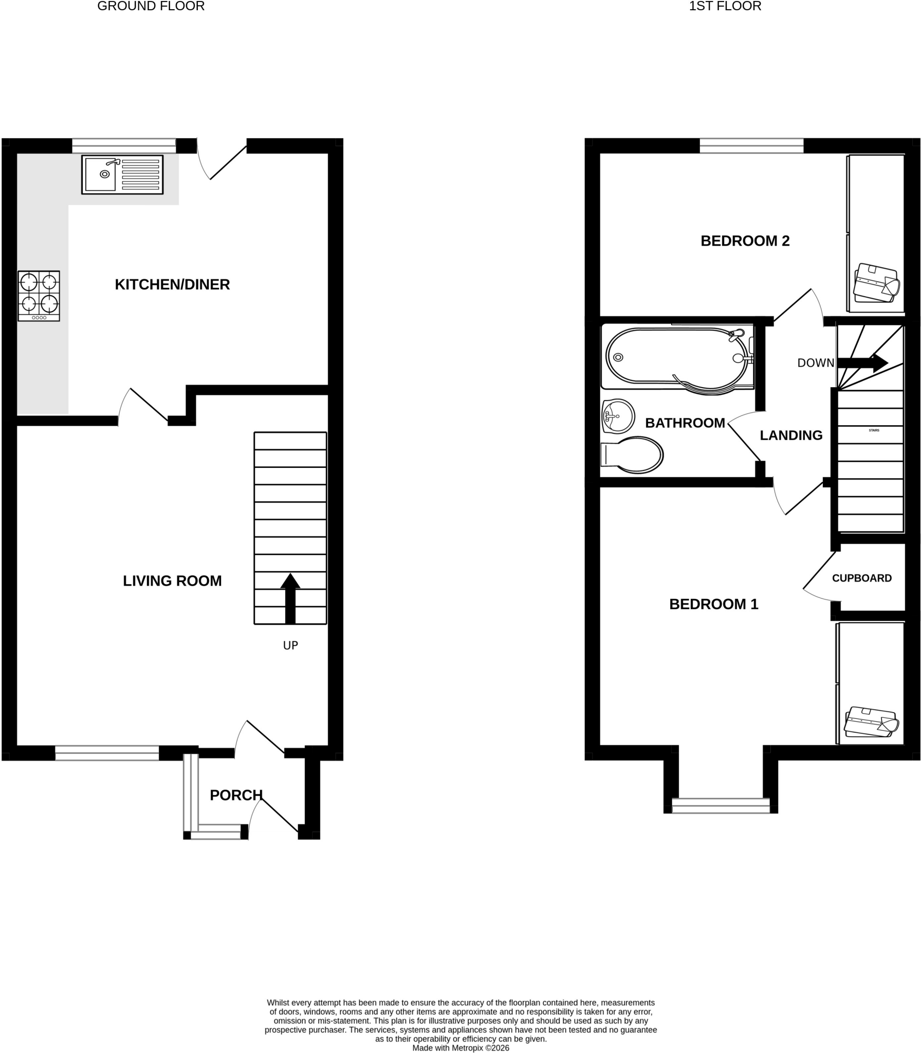 Nash Close, Lawford floorplan