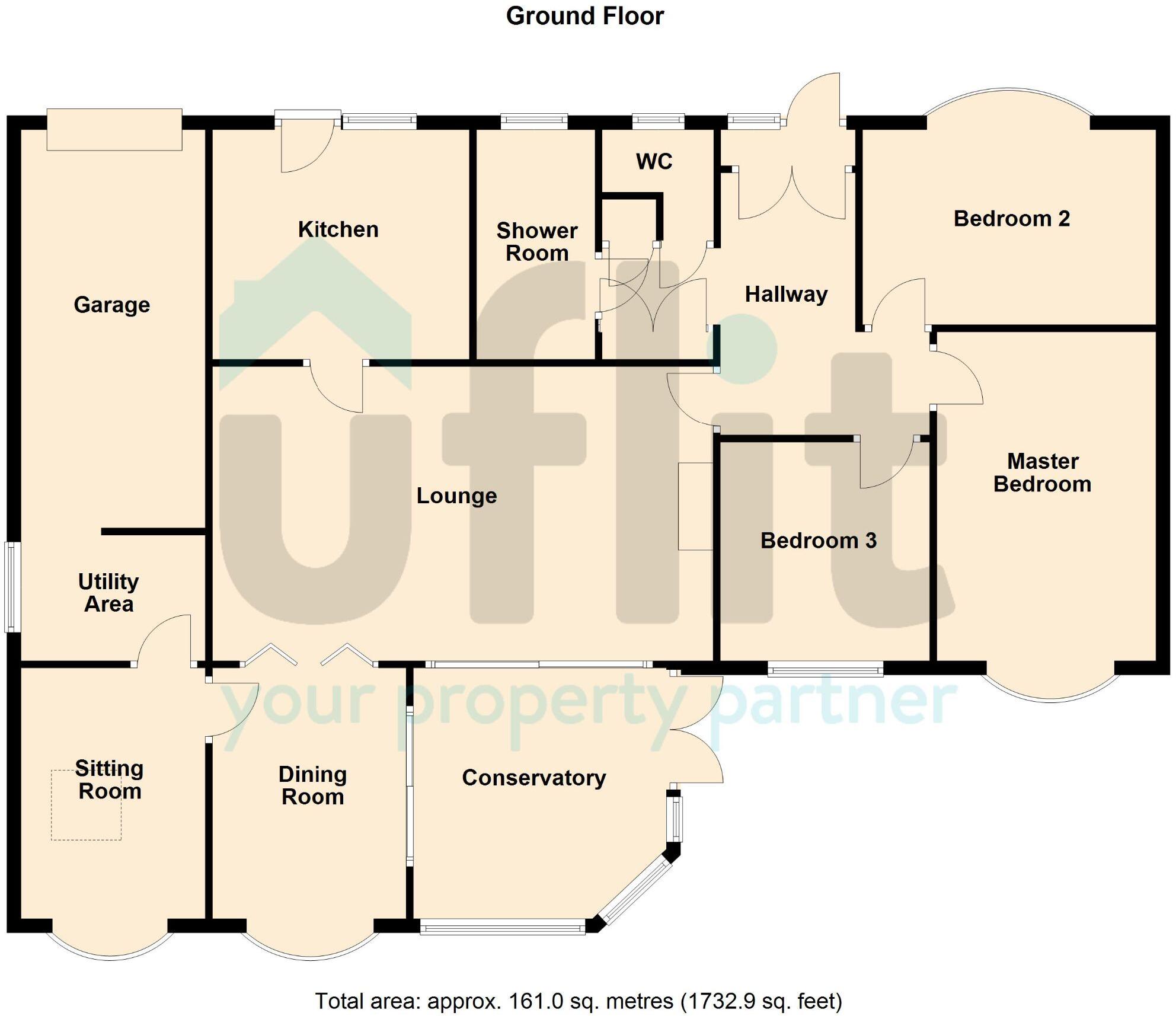 Three Hills Close, Thrybergh, Rotherham floorplan