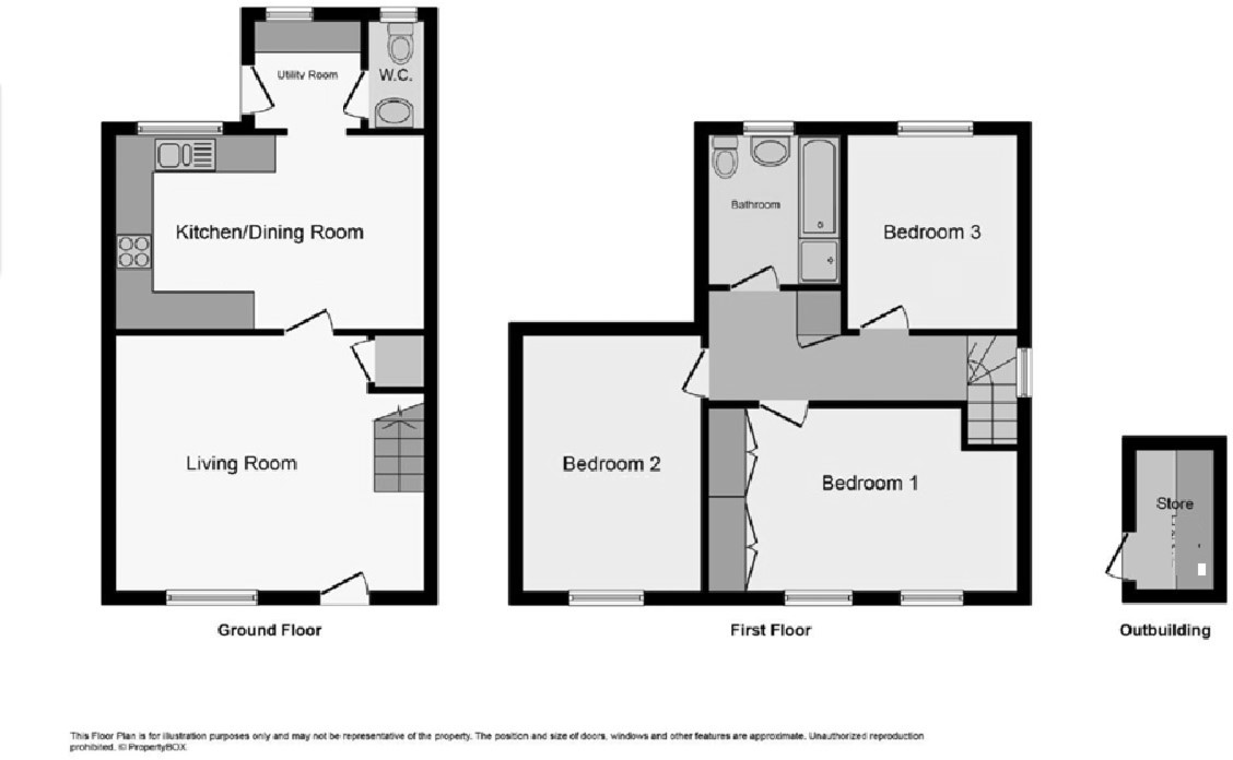 Wigmore, Leominster, Herefordshire, HR6 9UJ floorplan