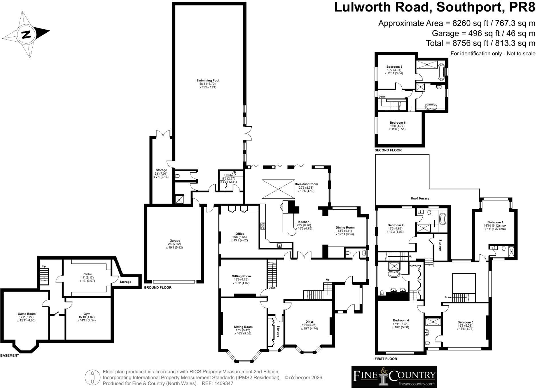 Lulworth Road, Southport, PR8 floorplan