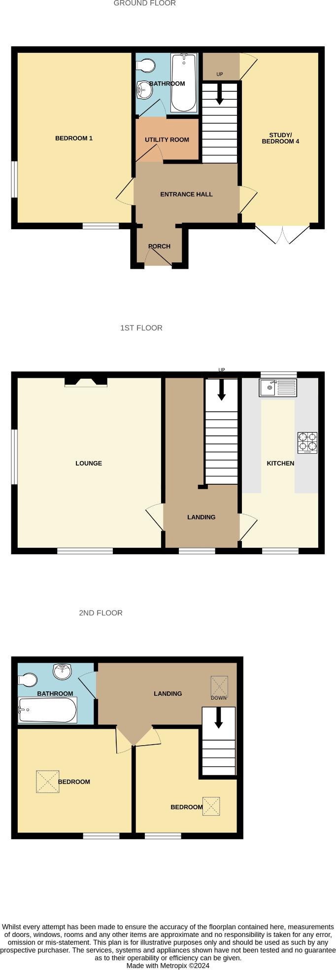 Fellside Cottage, Bowerley BD24 floorplan