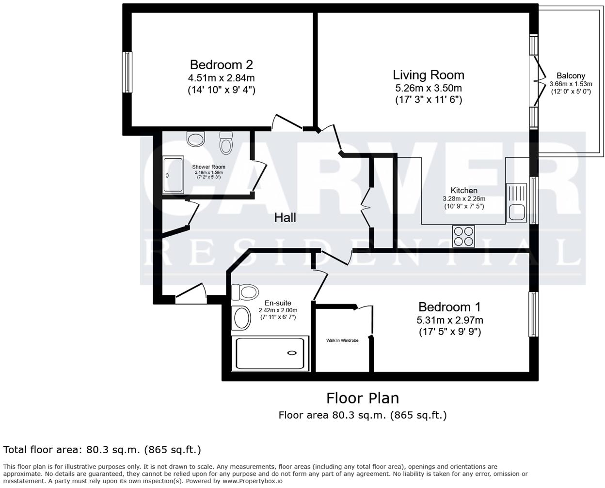 Carmel Road North, Darlington floorplan