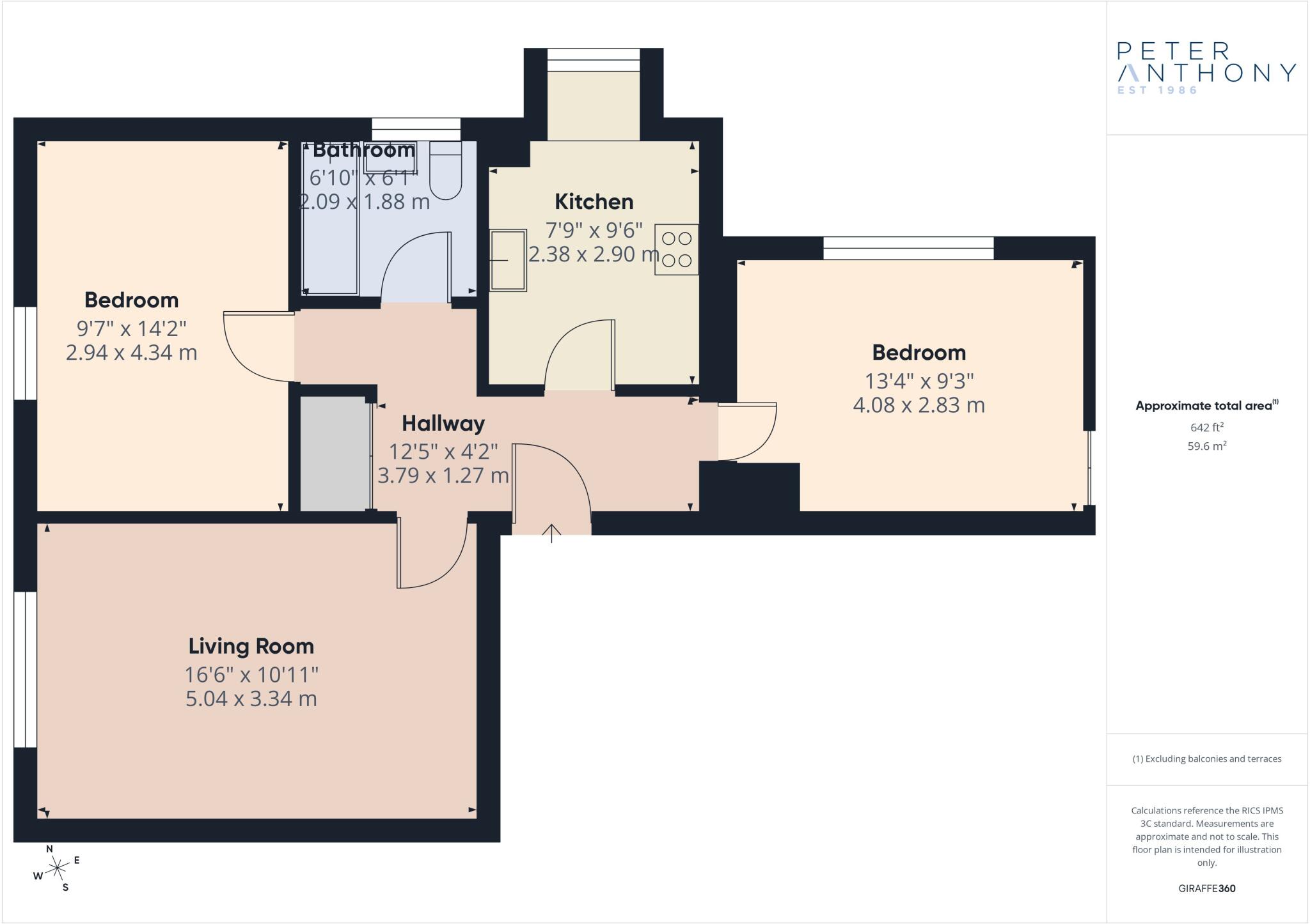 Canterbury Gardens, Salford, Greater Manchester, M5 floorplan