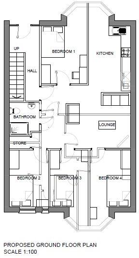 Woodsley Rd, Leeds floorplan