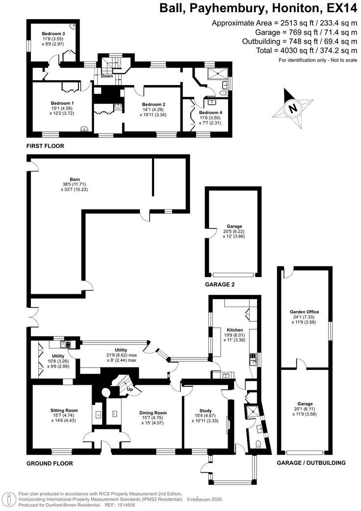 Payhembury, Honiton floorplan