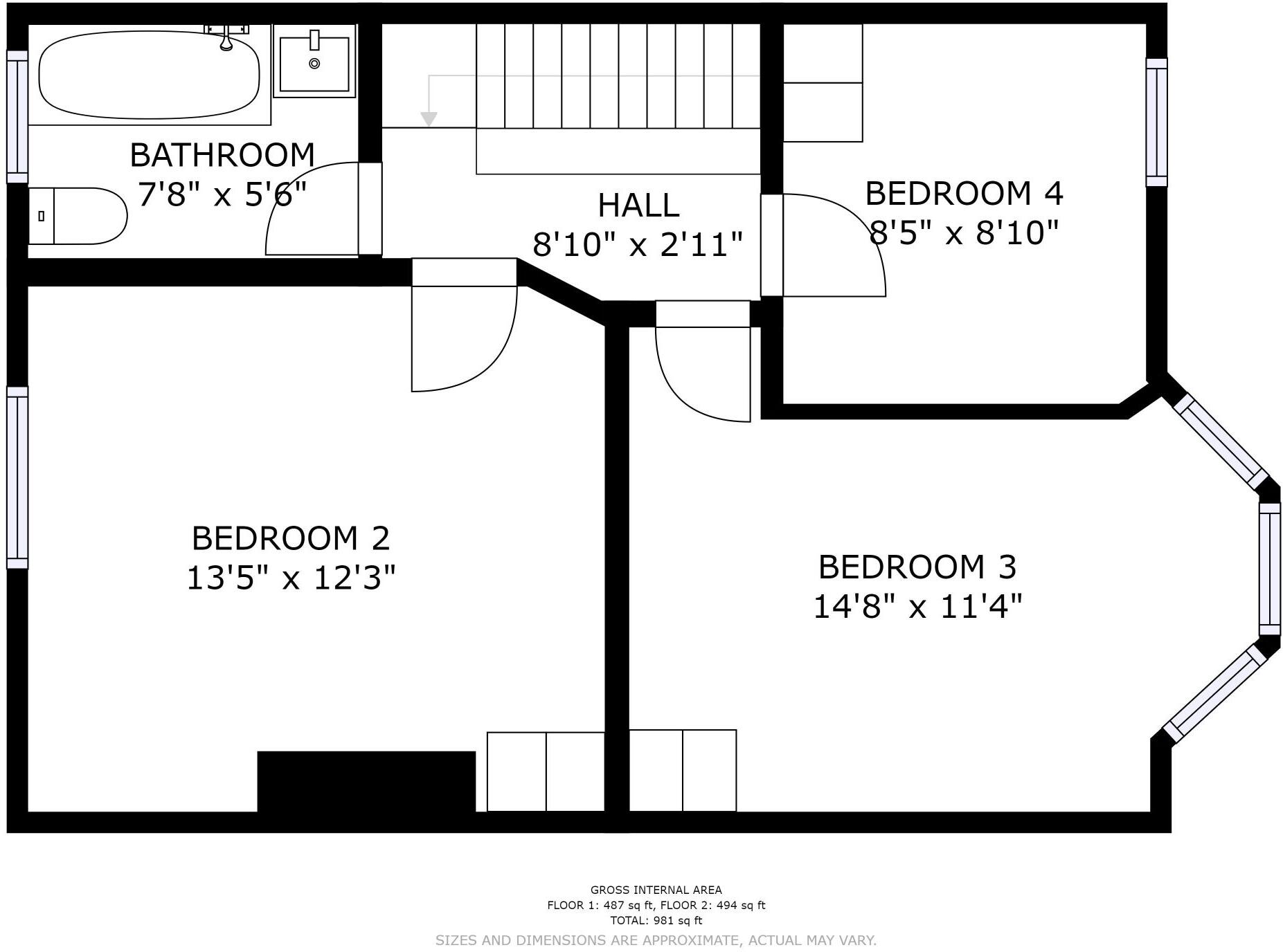 Granville Road, Wavertree, Liverpool floorplan